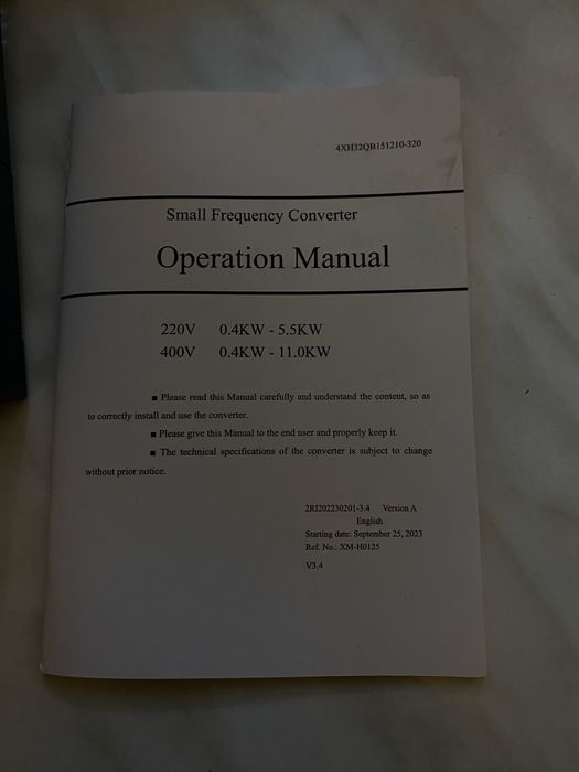 Частотный преобразователь 320-4.0 kW S3