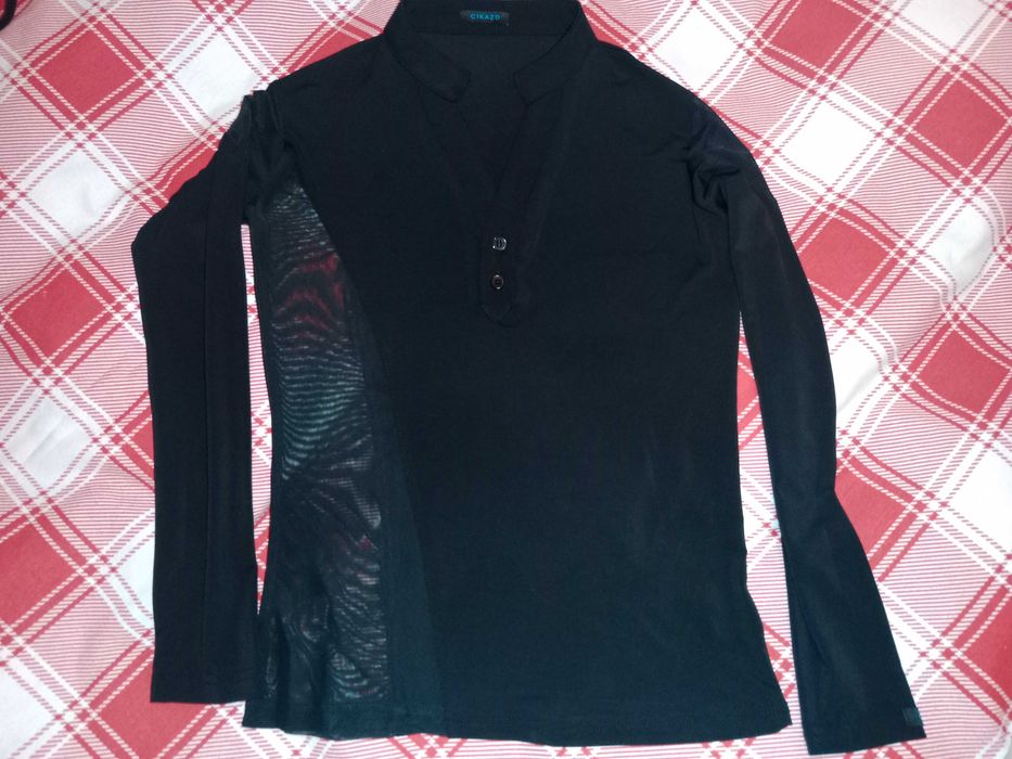 Koszula do latino czarne roz. 152cm