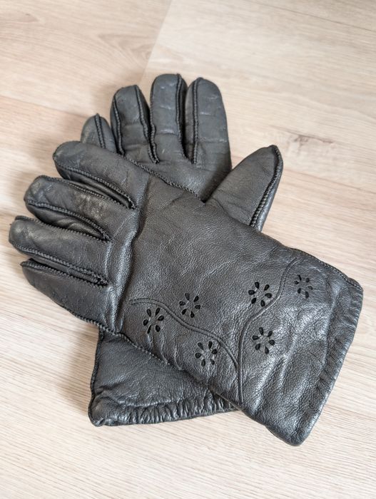 Перчатки шкіряні жіночі