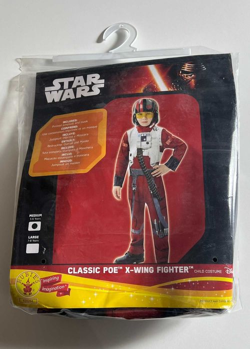 Kostium dla dzieci Star Wars Pilota X-Wing Poe Dameron 5-6 lat