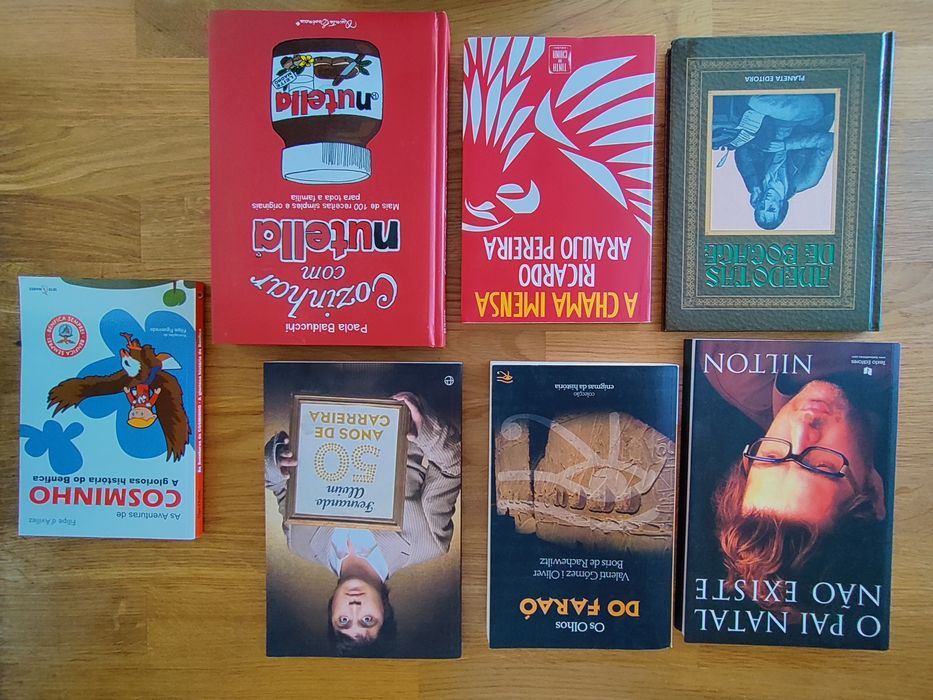 Coleção livros humor / benfica