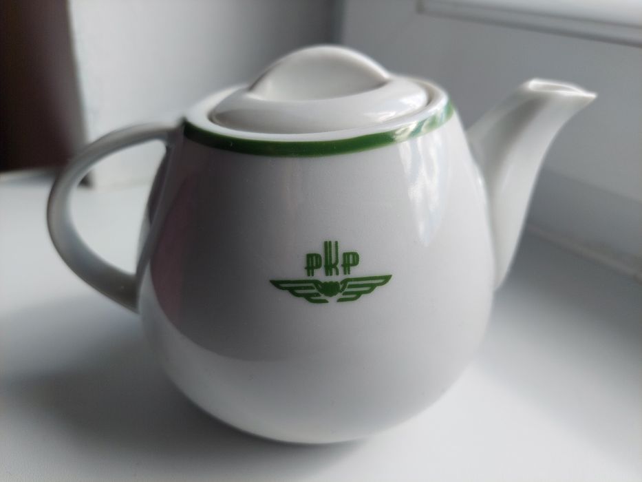 Czajnik porcelana Lubiana sygn PKP