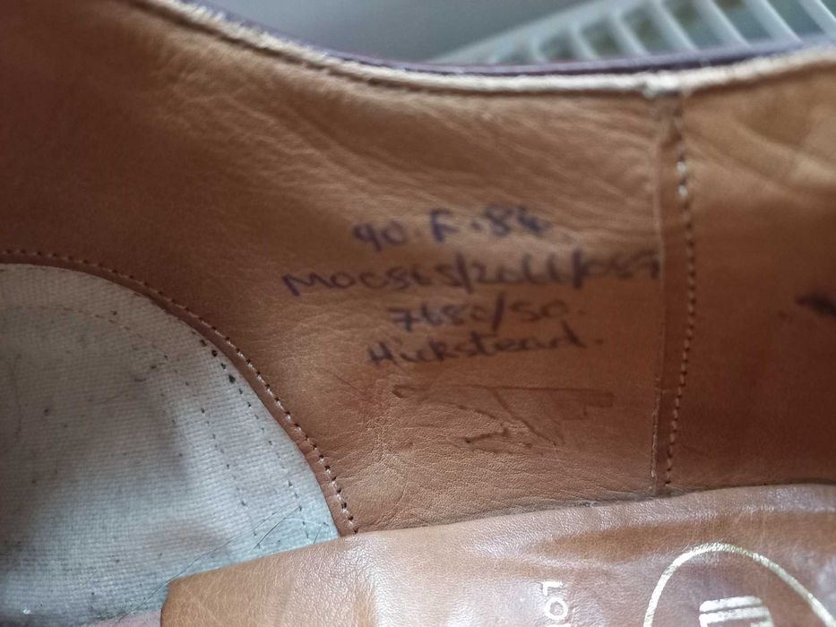 Półbuty skórzane CHURCH's Hickstead rozm. 43 ( ang. 9.0 F 84 )