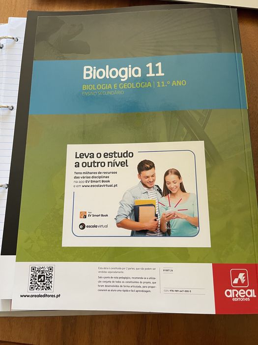 Livro Biologia e Geologia Areal