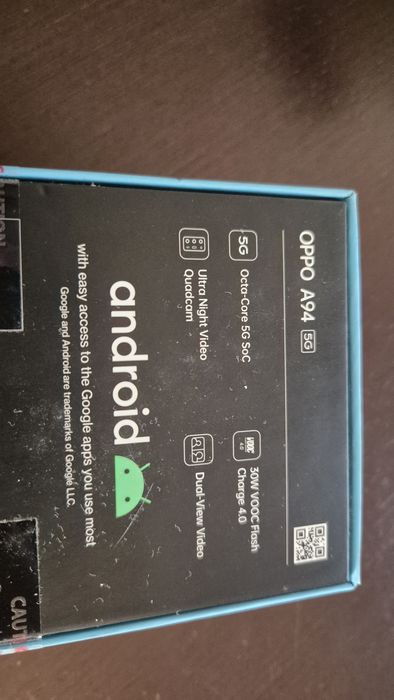 Oppo A94 5g 8GB RAM - 128GBRom