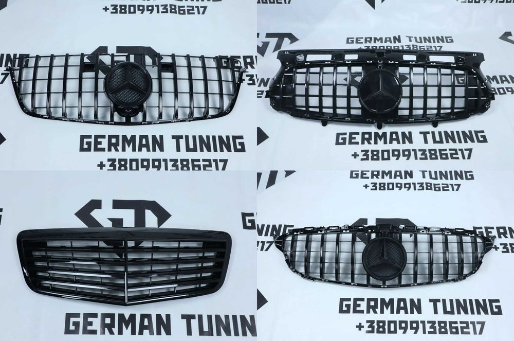 Решітка радіатора решотка гриль mercedes w206x167w177w447w212w204x253
