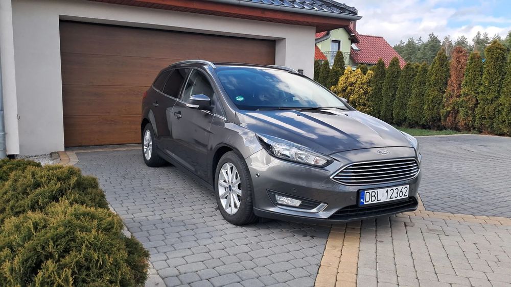 Ford Focus 1.5 TDCi Titanium 16R Navi Klima LEDY 2xPDC GrzanaKier. GrzaneFot.