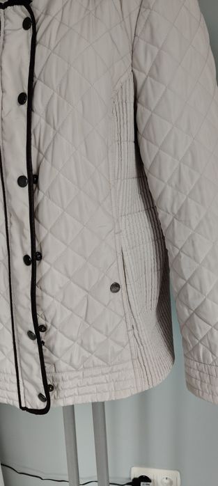 44 XXL xl 42 Montego kurtka damska wiosenno jesienna beżowa