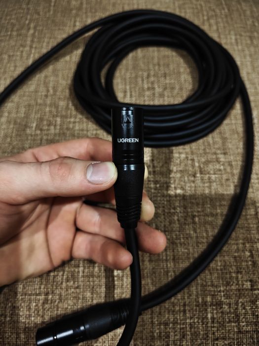 Кабель XLR 5м для мікрофона