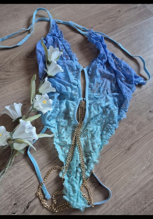 Body koronkowe ombre S