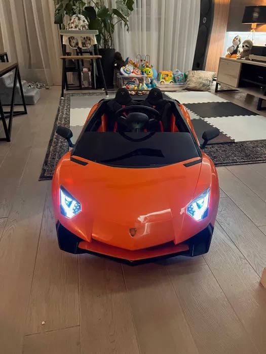 Lambo Aventadorr Pełna Opcja, Miękkie Koła & Siedzenie BDM0913