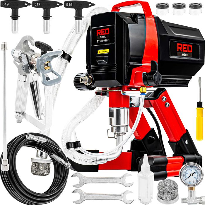 agregat malarski hydrodynamiczny 1200w do malowania 230bar RTPDM0166