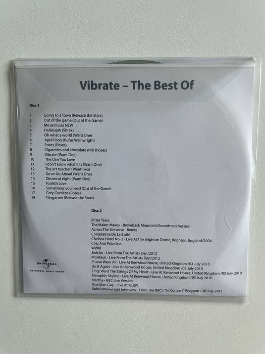 Rufus Wainwright - Vibrate