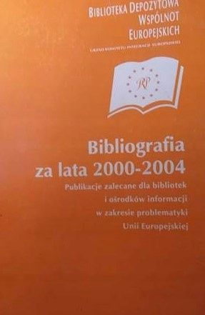 Bibliografia Za Lata 2000 - 2004 Anna Brzozowska
