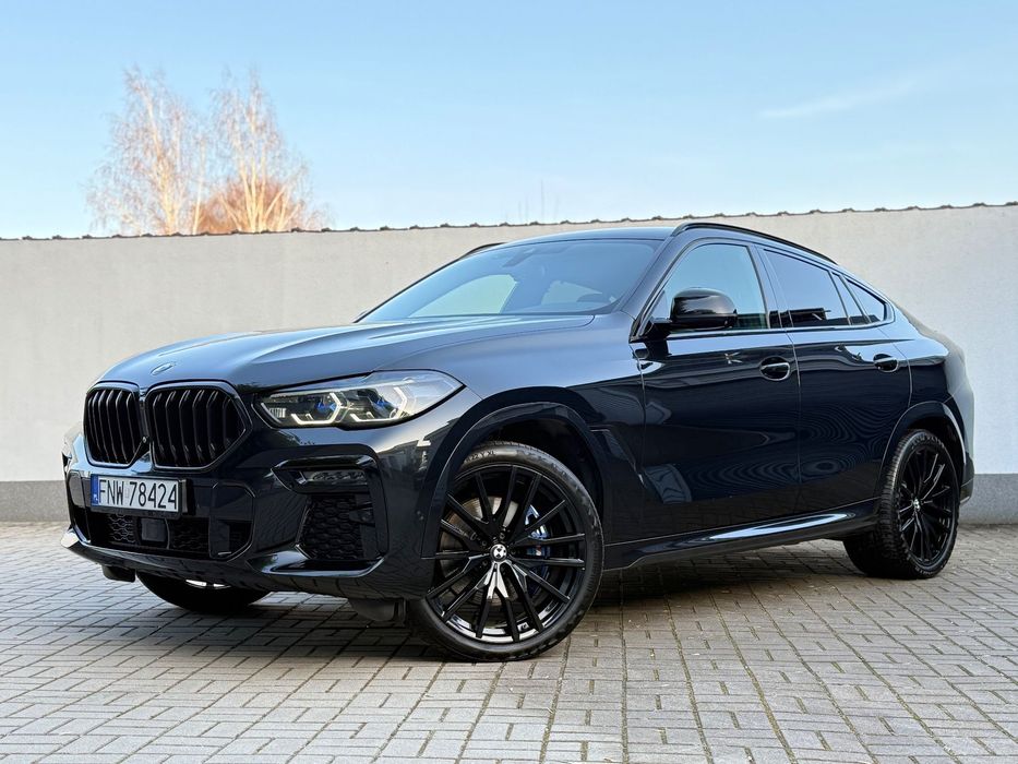 BMW X6 Salon Polska Bezwypadkowy Serwisowany 3.0 D 286 KM BMW LASER R22
