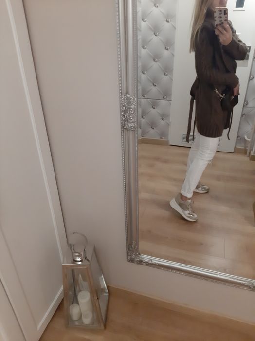 Kardigan wełniany Sisley xs/s