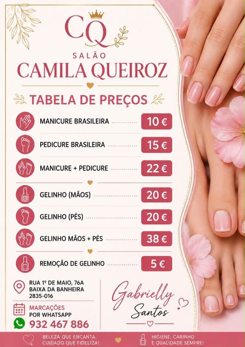 Manicure & pedicure