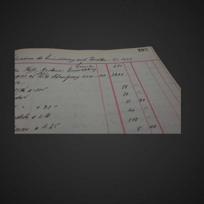 Księga handlowa zapisy magazynowe i finansowe 1897/1952  j5/101271