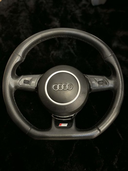 Kierownica multifunkcyjna Audi A8 D3 ściętą dołem pasuje do A4 B6 B7