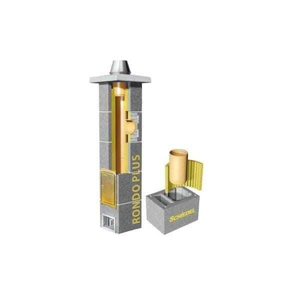 System Kominowy SCHIEDEL Rondo Plus Ø 200mm z KW2. 4,00mb.