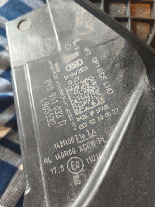 Reflektor Matrix LED Audi A3/S3