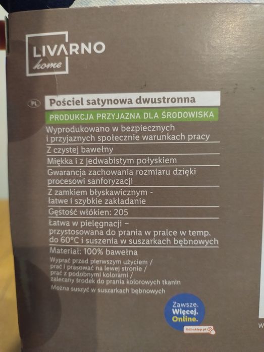 Pościel 160x200 bawełna 100 %