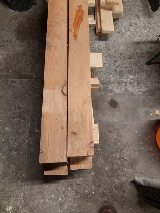 Belki ,kantówki, słupy, krokwie modrzew 10x10 długość 2,5mb