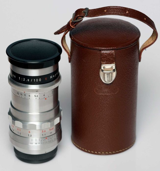 MEYER-OPTIK GÖRLITZ TRIOPLAN 2.8/100  gwint M42    Soap bubble bokeh