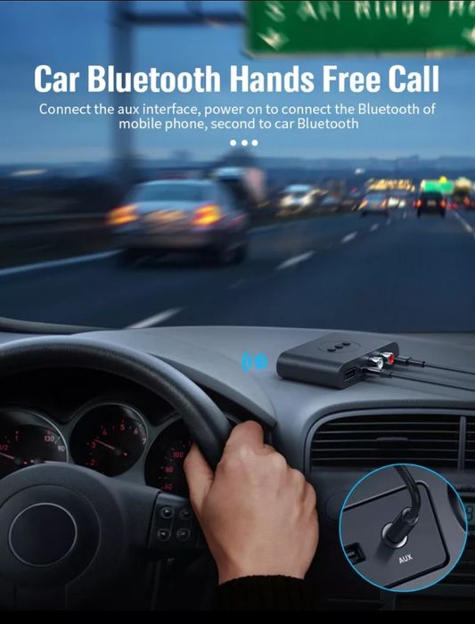 Bluetooth 5.0 Audio Receiver - Car Hands Free Call