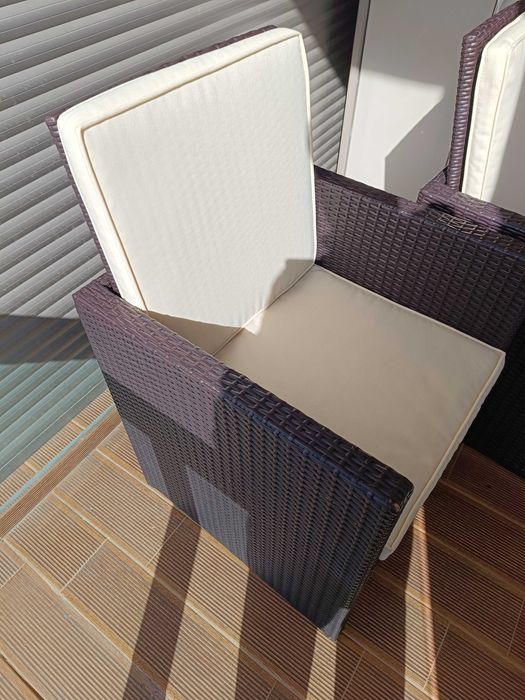 Cadeiras e bancos de jardim - Rattan sintético