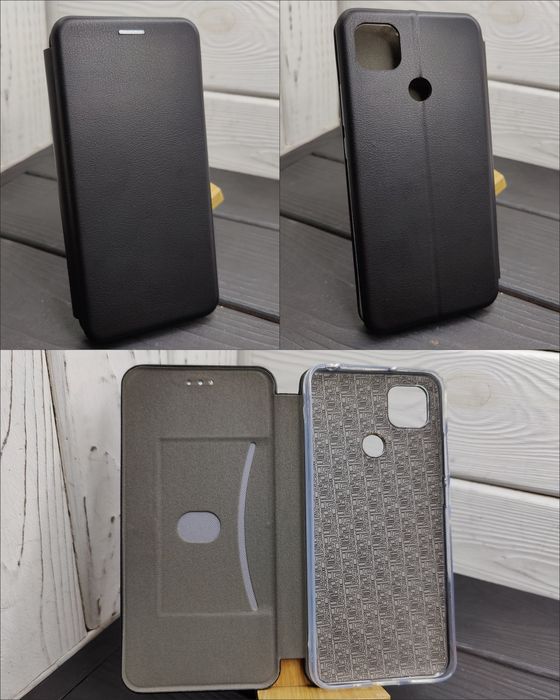 Чехол книжка на Xiaomi Redmi 9C/ 10A/ 9A На магните. Эко кожа чохол