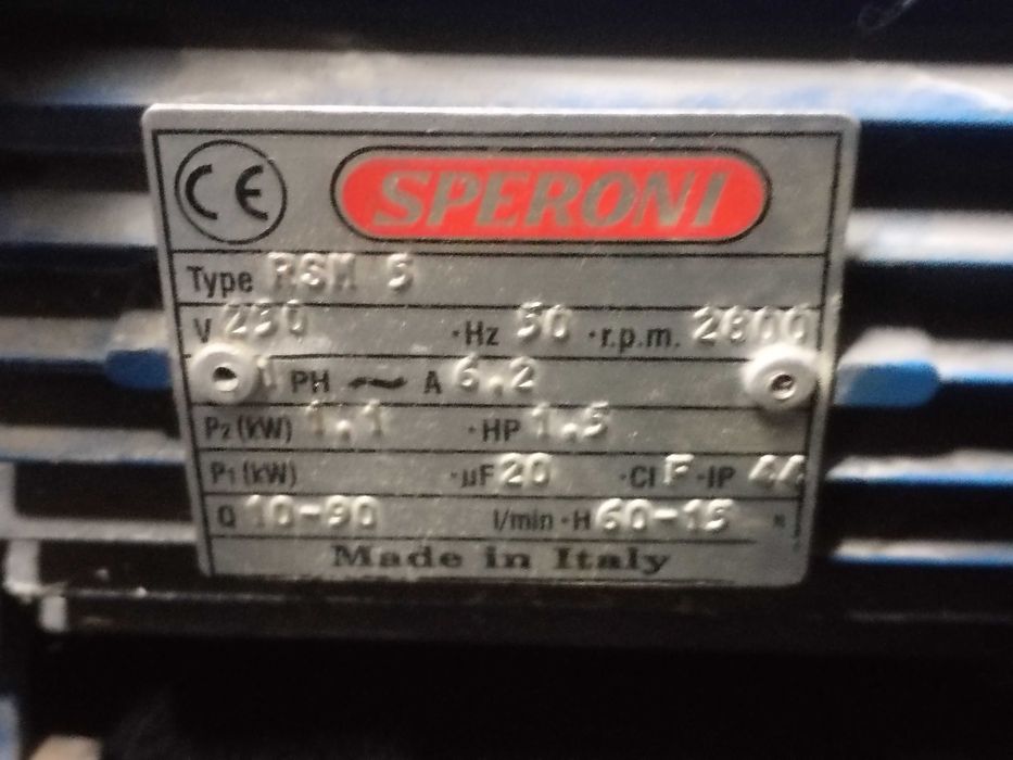 Pompa wody speroni  rsm-5