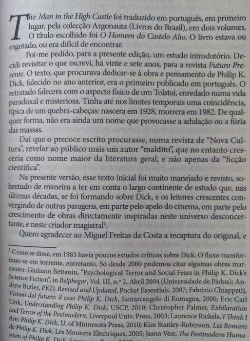O Homem do Castelo Alto - Philip K. Dick