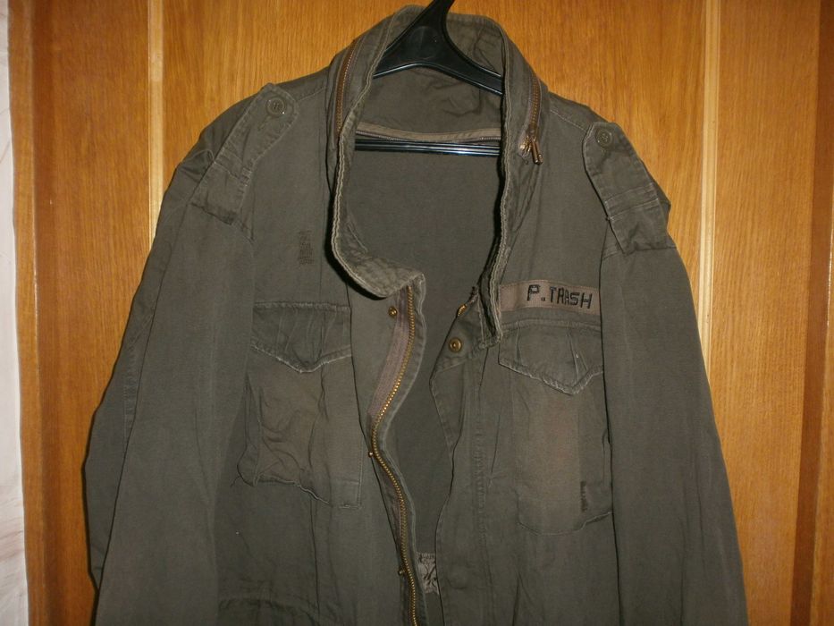 Большой размер. Куртка М65 Surplus, чёрная, р. XXL, наш 60. ПОГ-72 см
