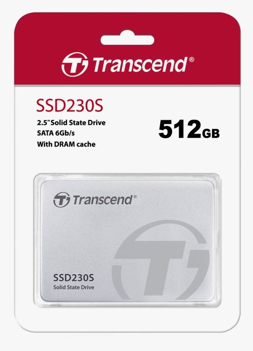 SSD диск Transcend SSD230S Premium 512GB 2.5" SATA III 3D V-NAND TLC (