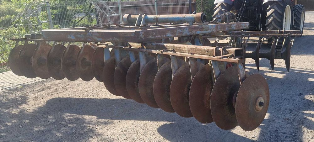 brona talerzowa fiskars 4m talerzówka