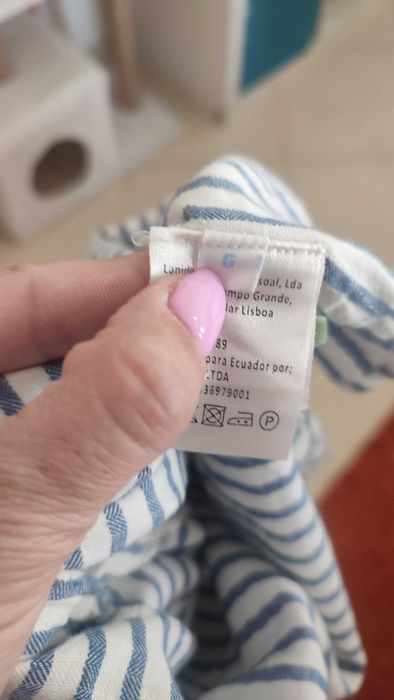 Camisa de menina 6 anos Lanidor