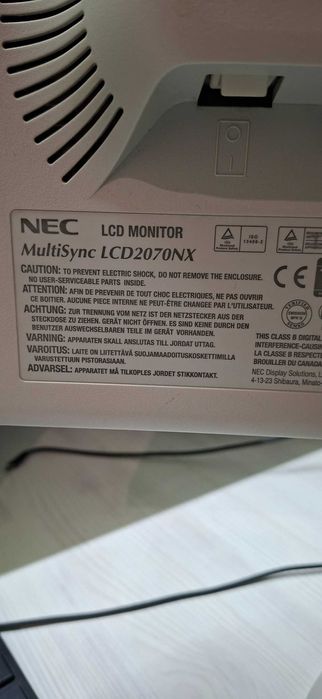 Монитор для ПК NEC lcd