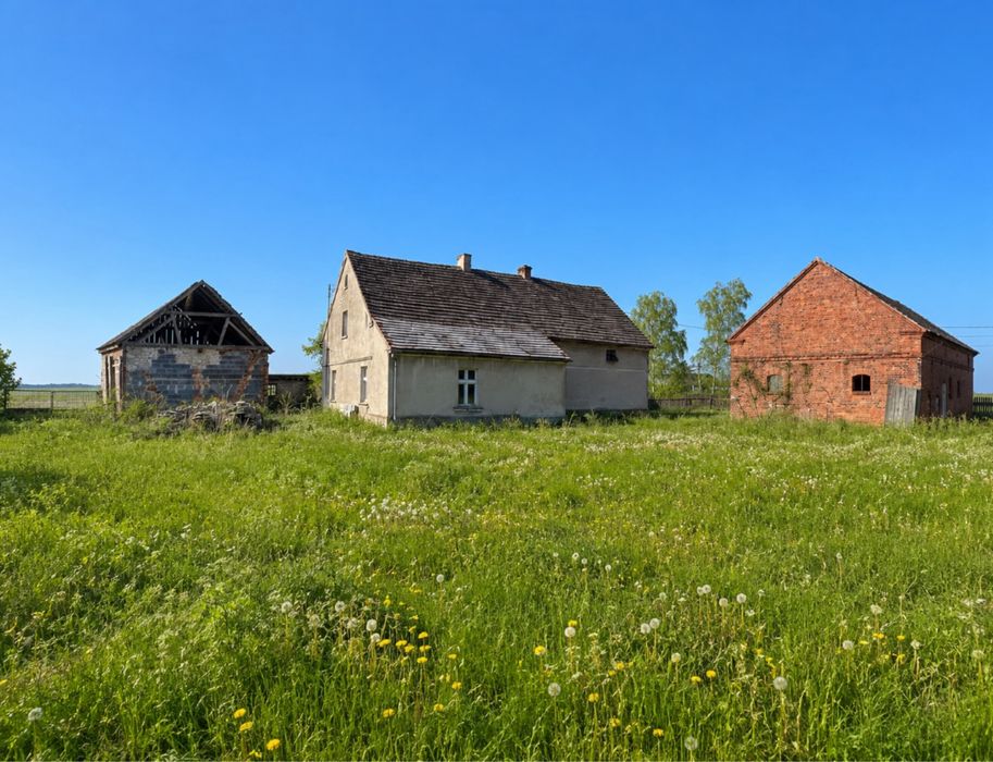 Dom , siedlisko z działką, !!