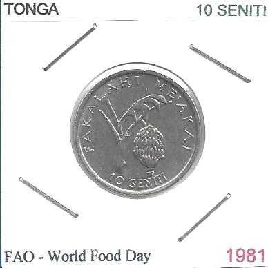Tonga - - - - - Moedas