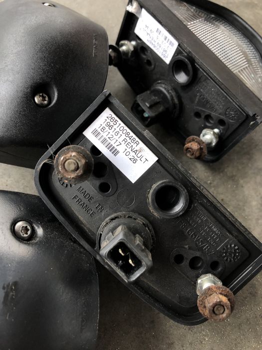 Підсвітка заднього номеру оригінал Renaul Master 3, Opel Movano