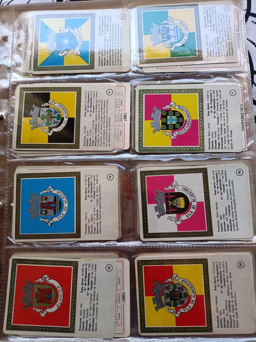 Calendários de bolso vários