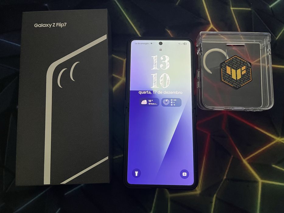 Galaxy Z Flip 7 256GB Preto