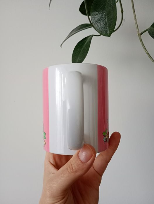 Kubek Muminki, Włóczykij, Mała Mi na różowym tle 330ml