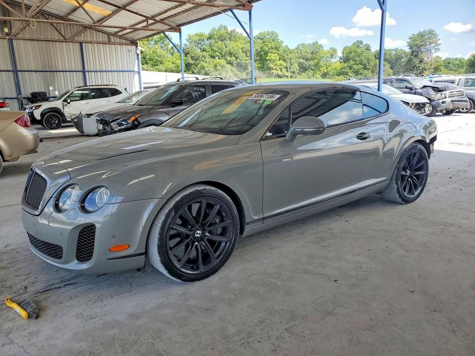Bentley Continental GT Bogate Wyposażenie, Niegroźnie Uszkodzony, Legendarny Silnik, Zadbany!