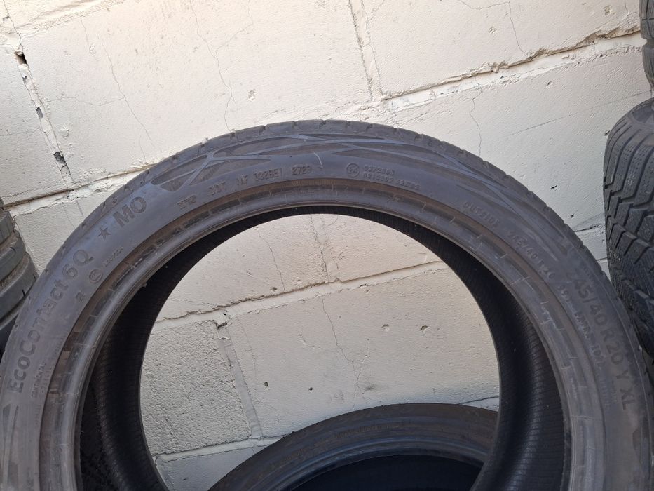 РАСПАРОВКА ШИНЫ Б/У 245/40 R20 Continental EcoContact 6Q