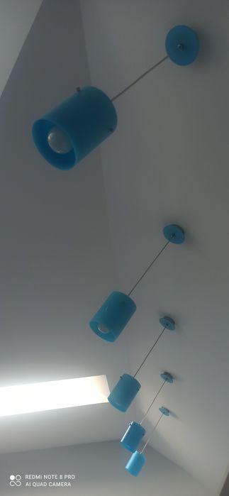 Lampa tuba zwisająca oświetlenie dziecięce