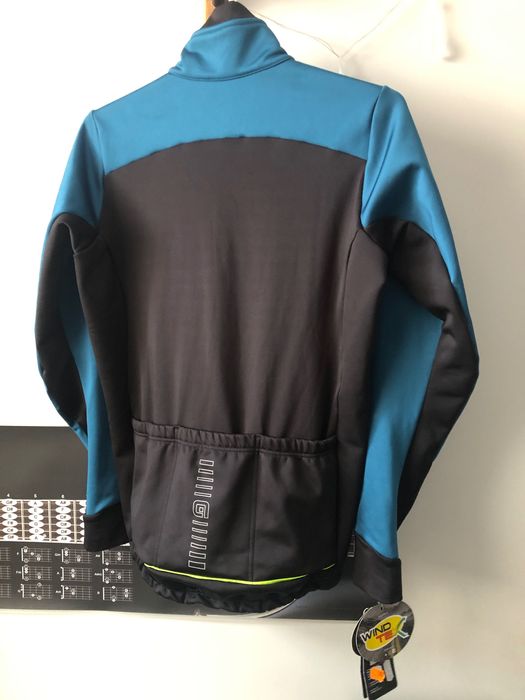 Kolarska rowerowa ocieplana kurtka ALE FONDO SOLID roz. M zimowa NOWA