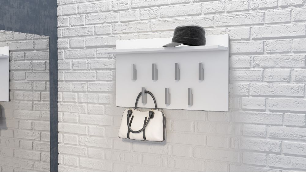 Wieszak Półka 2F Przedpokój Korytarz RÓŻNE KOLORY