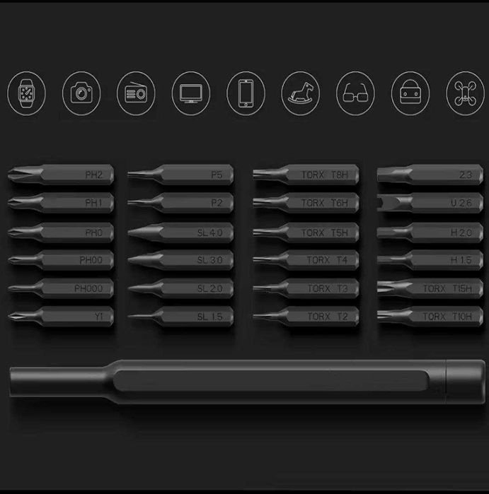 Викрутка Xiaomi MiJia Wiha Precision Screwdriver 24 насадки